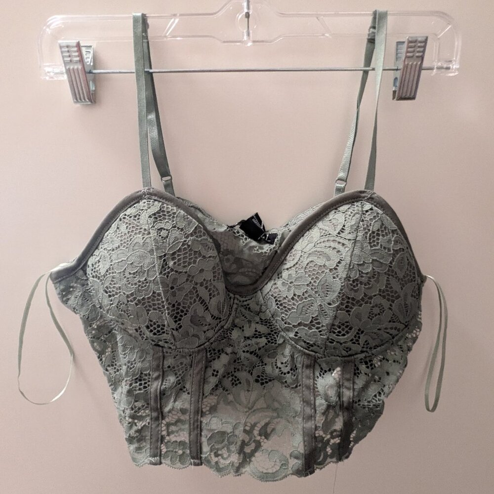 Lace crop top